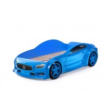 Кровать-машинка EVO синий