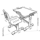 Комплект парта + стул трансформеры Sole 