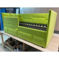 Детская мягкая кровать Лего